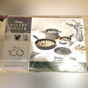Disney 100 Steamboat Willie Edition 4-pc. Essential Cookware Set